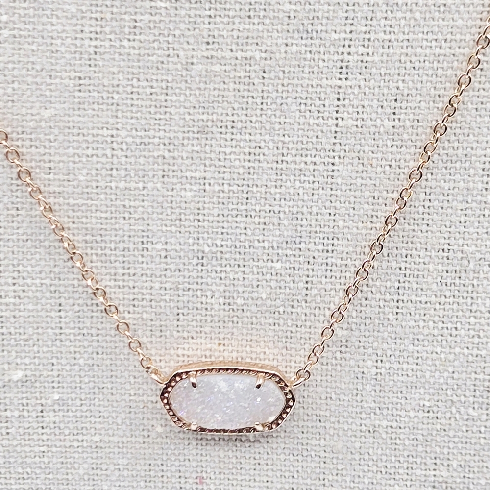 KENDRA SCOTT Dusy Necklace Rose Gold Over Brass - Picture 3 of 7